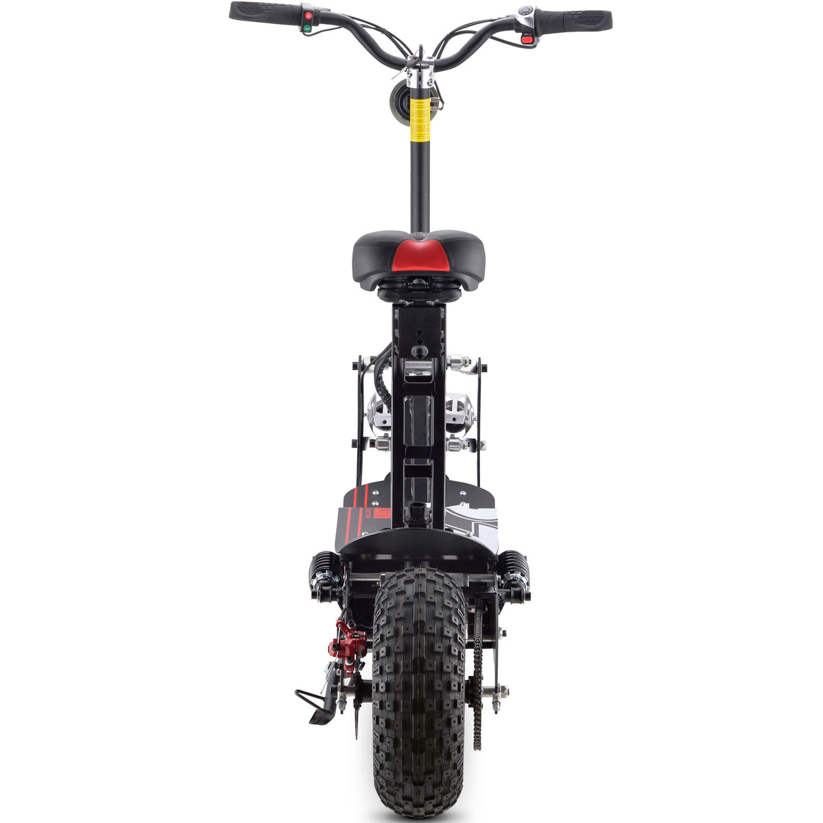 MotoTec Vulcan 48V 1600W Electric Scooter Black - view 6