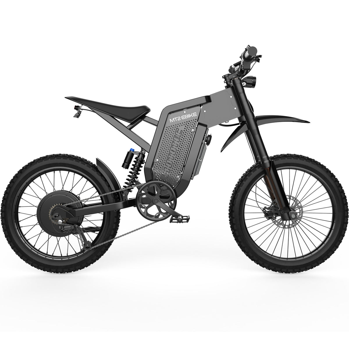 MotoTec MT2 Pro E-Bike 60V 6000W Grey - view 3