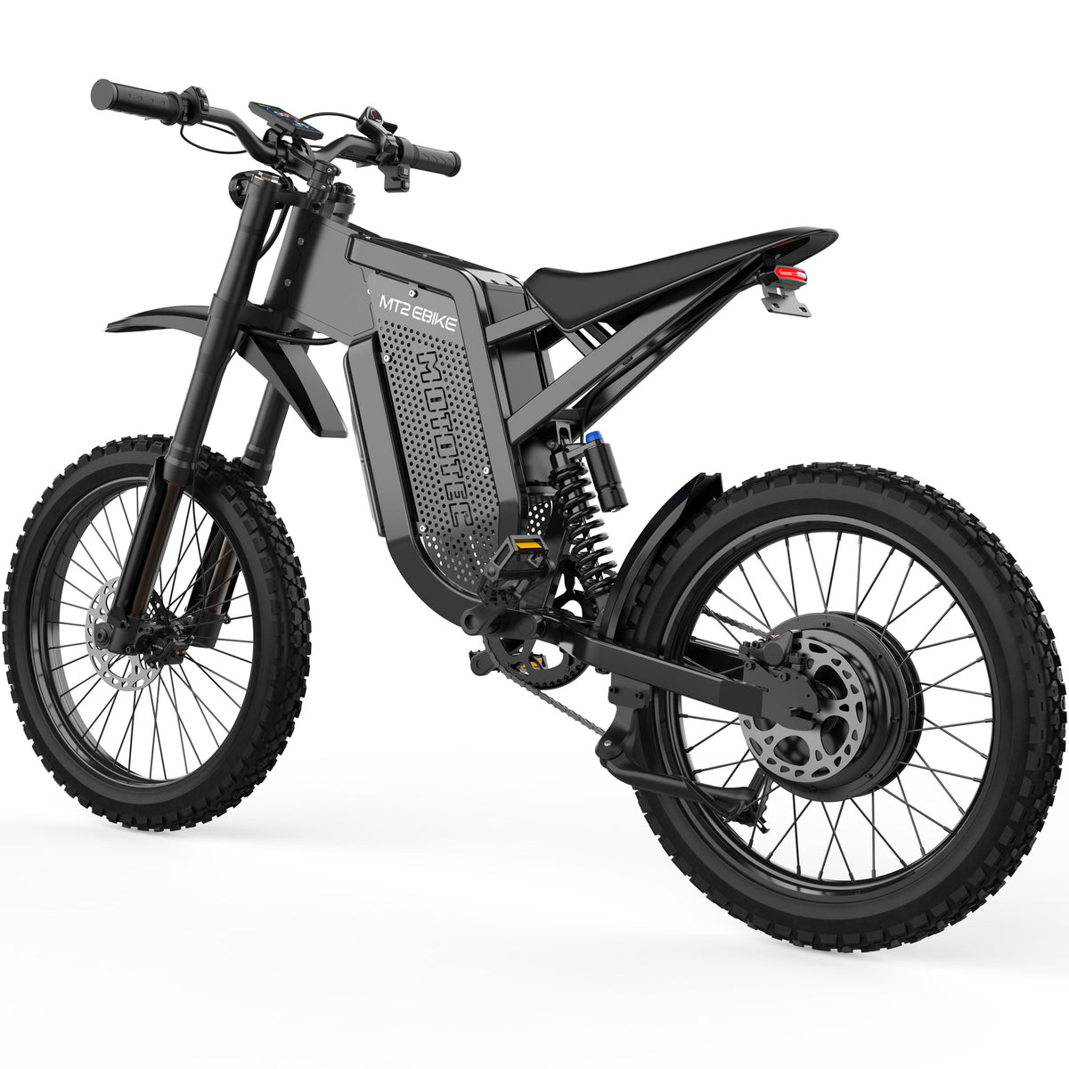 MotoTec MT2 Pro E-Bike 60V 6000W Grey - view 6