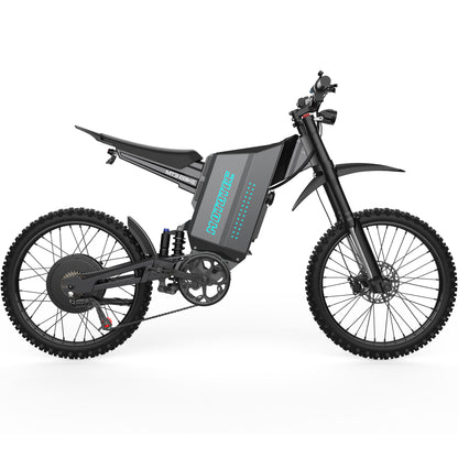 MotoTec MT3 Pro E-Bike 72V 8000W Grey - view 3