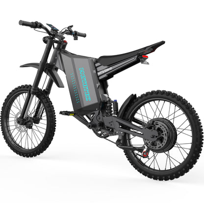 MotoTec MT3 Pro E-Bike 72V 8000W Grey - view 6