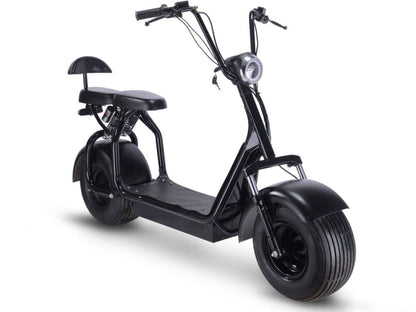 MotoTec Knockout 60V 1000W Electric Scooter Black