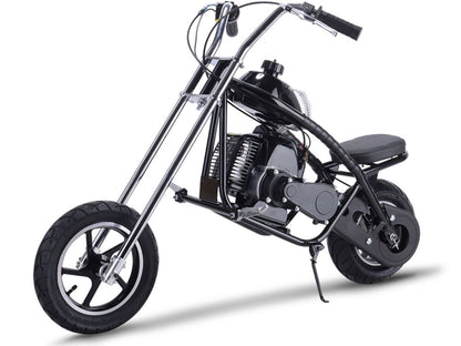 MotoTec 49cc Gas Mini Chopper Black - view 5
