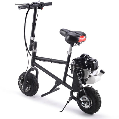 MotoTec 49cc Gas Mini Bike Black - view 4