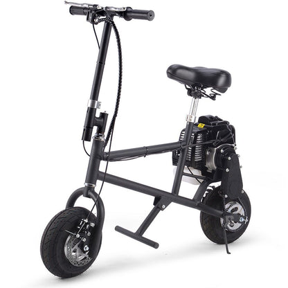 MotoTec 49cc Gas Mini Bike Black - view 6