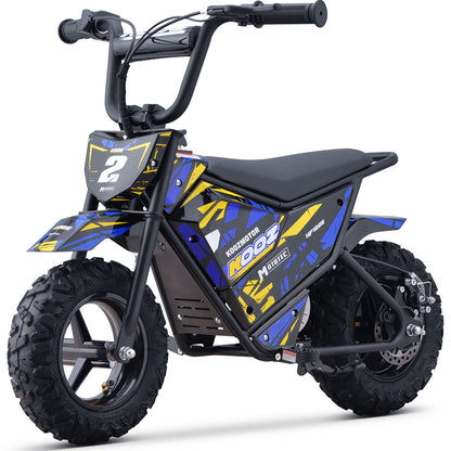 MotoTec 24V 250W (HP120E) Electric Mini Bike Blue