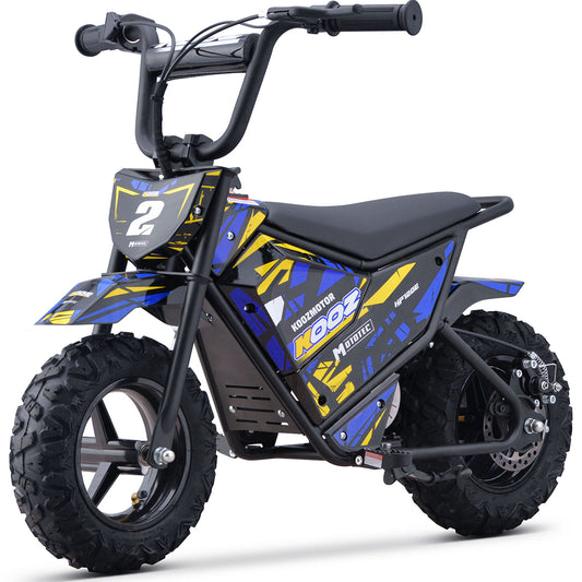 MotoTec 24V 250W (HP120E) Electric Mini Bike Blue