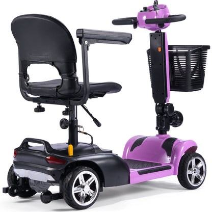 MotoTec Mobility Scooter PLUS 24V 250W Pink - view 4