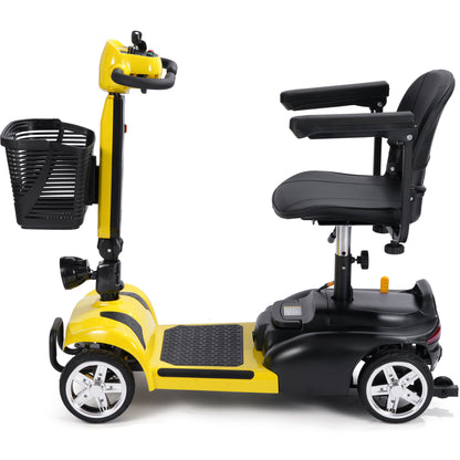 MotoTec Mobility Scooter PLUS 24V 250W Yellow - view 6