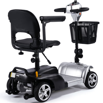 MotoTec Mobility Scooter 24V 250W Silver - view 4