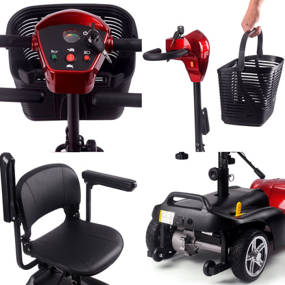 MotoTec Mobility Scooter 24V 250W Red - view 8