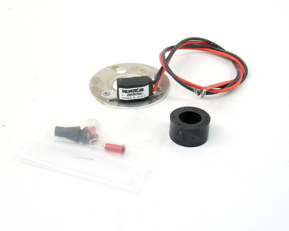Pertronix Ignition Ignition Conversion Kit - Ignitor - Points to Electronic - Magnetic Trigger - Delco 4-Cylinder