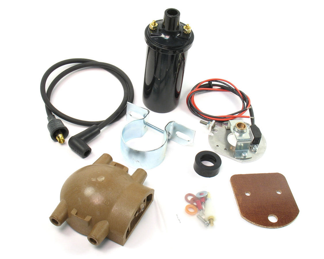 Pertronix Ignition Ignition Conversion Kit - Ignitor - Points to Electronic - Magnetic Trigger - Ford 4-Cylinder - Kit