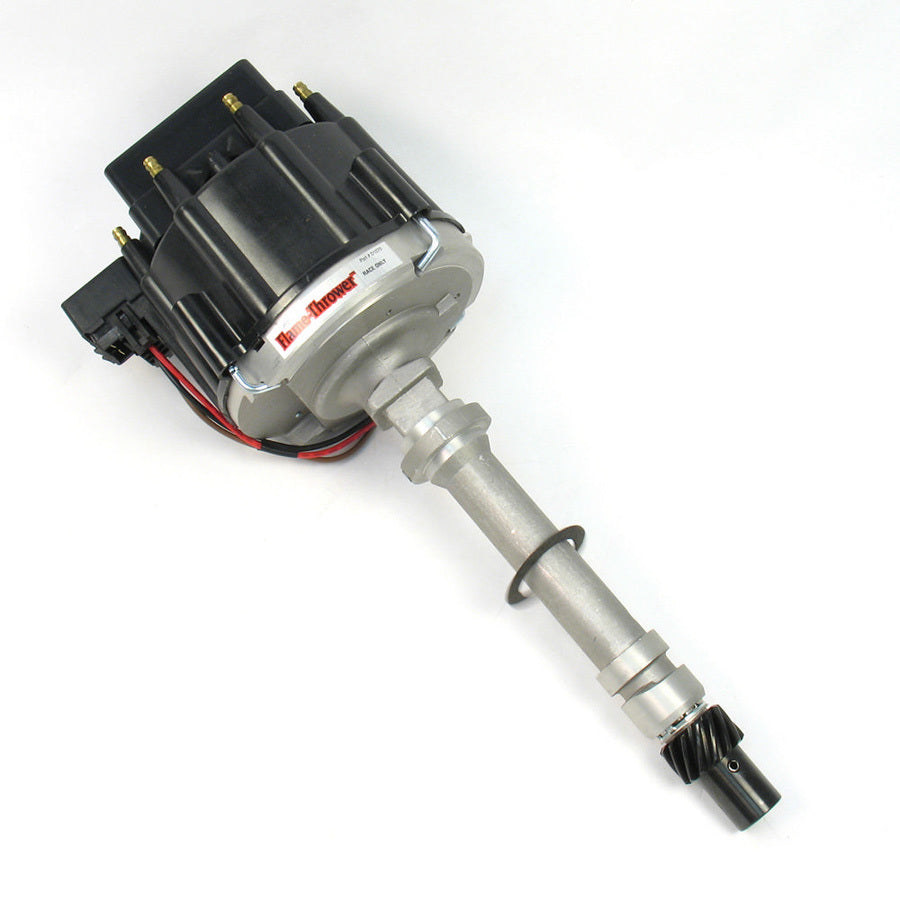 Pertronix Ignition Distributor - Flame-Thrower Race - Magnetic Pickup - Mechanical Advance - HEI Style Terminal -