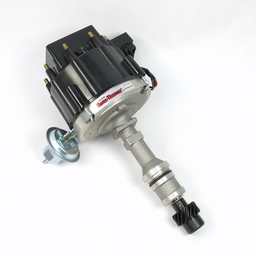 Pertronix Ignition Distributor - Flame-Thrower Street / Strip - Magnetic Pickup - Vacuum / Mechanical Advance - HEI