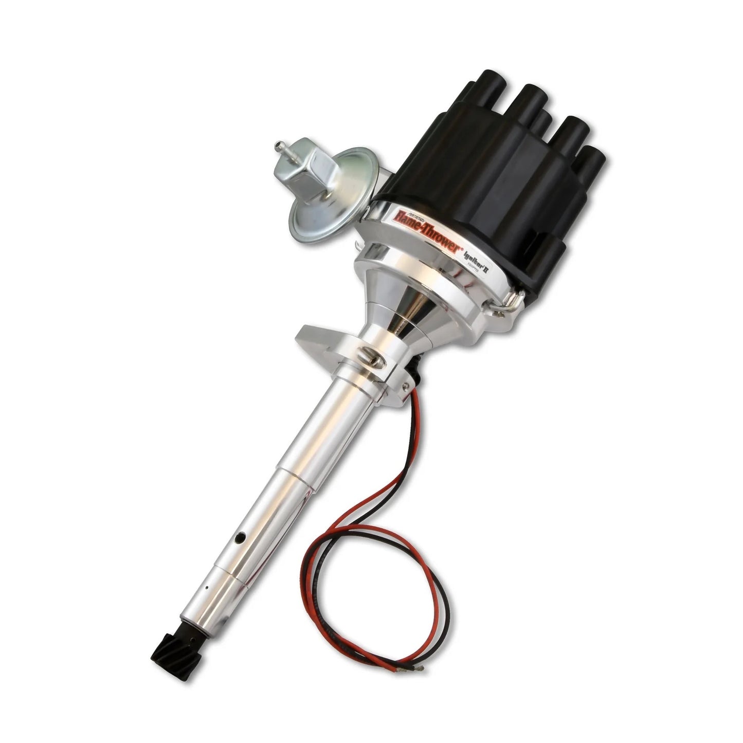 Pertronix Ignition Distributor - Billet Plug N Play - Magnetic Pickup - Mechanical / Vacuum Advance - Socket Style
