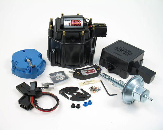 Pertronix Ignition Distributor Tune Up Kit - Flamethrower - Cap / Coil / Module / Rotor / Vacuum Advance / Vacuum