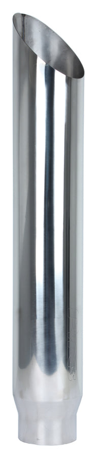 Pypes Performance Exhaust Exhaust Stack - Miter Stack - Clamp-On / Weld-On - 5 in OD Inlet - 6 in Round Outlet - 36 in