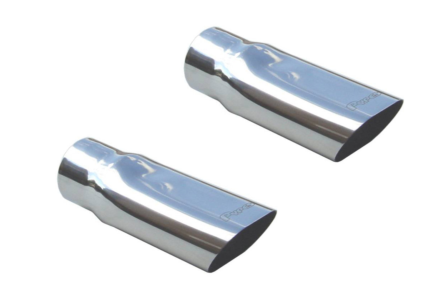 Pypes Performance Exhaust Exhaust Tip - Chevelle Exhaust Tips - Slip-On - 2.5 in Inlet - 2.75 x 4.125 in Oval Outlet -