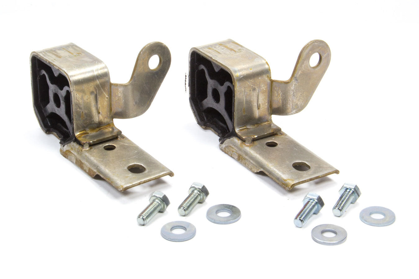 Pypes Performance Exhaust Exhaust Muffler Hanger - Bolt-On - Hardware Included - Stainless / Rubber - Natural - Ford
