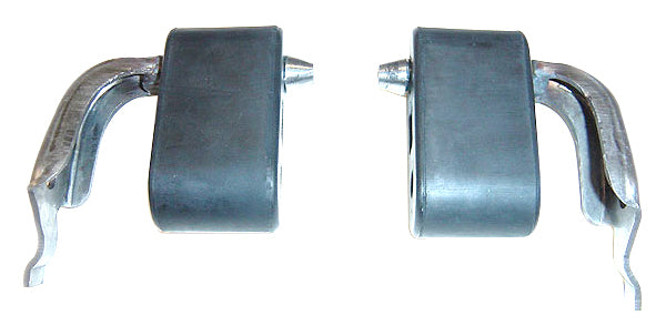 Pypes Performance Exhaust Exhaust Tailpipe Hanger - Bolt-On - Hardware Included - Stainless / Rubber - Natural - Ford