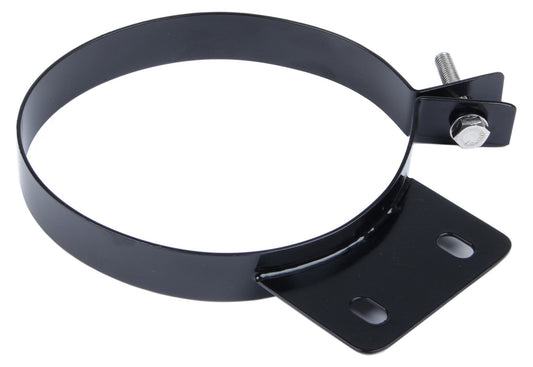Pypes Performance Exhaust Exhaust Clamp - Stack Clamp - 6 in Diameter - Stainless - Black - Each