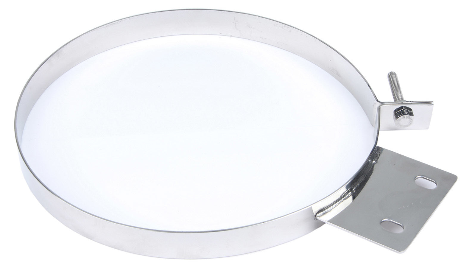 Pypes Performance Exhaust Exhaust Clamp - Stack Clamp - 10 in Diameter - Stainless - Polished - Each