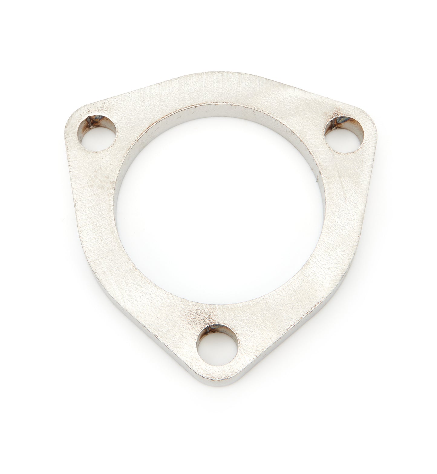 Pypes Performance Exhaust Collector Flange - 3-Bolt - 2.5 in ID - 0.375 in Thick - Stainless - Natural - Each
