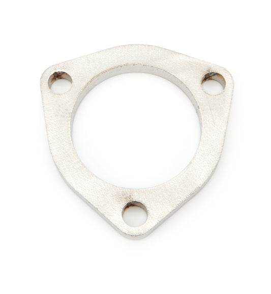 Pypes Performance Exhaust Collector Flange - 3-Bolt - 2.5 in ID - 0.375 in Thick - Stainless - Natural - Each