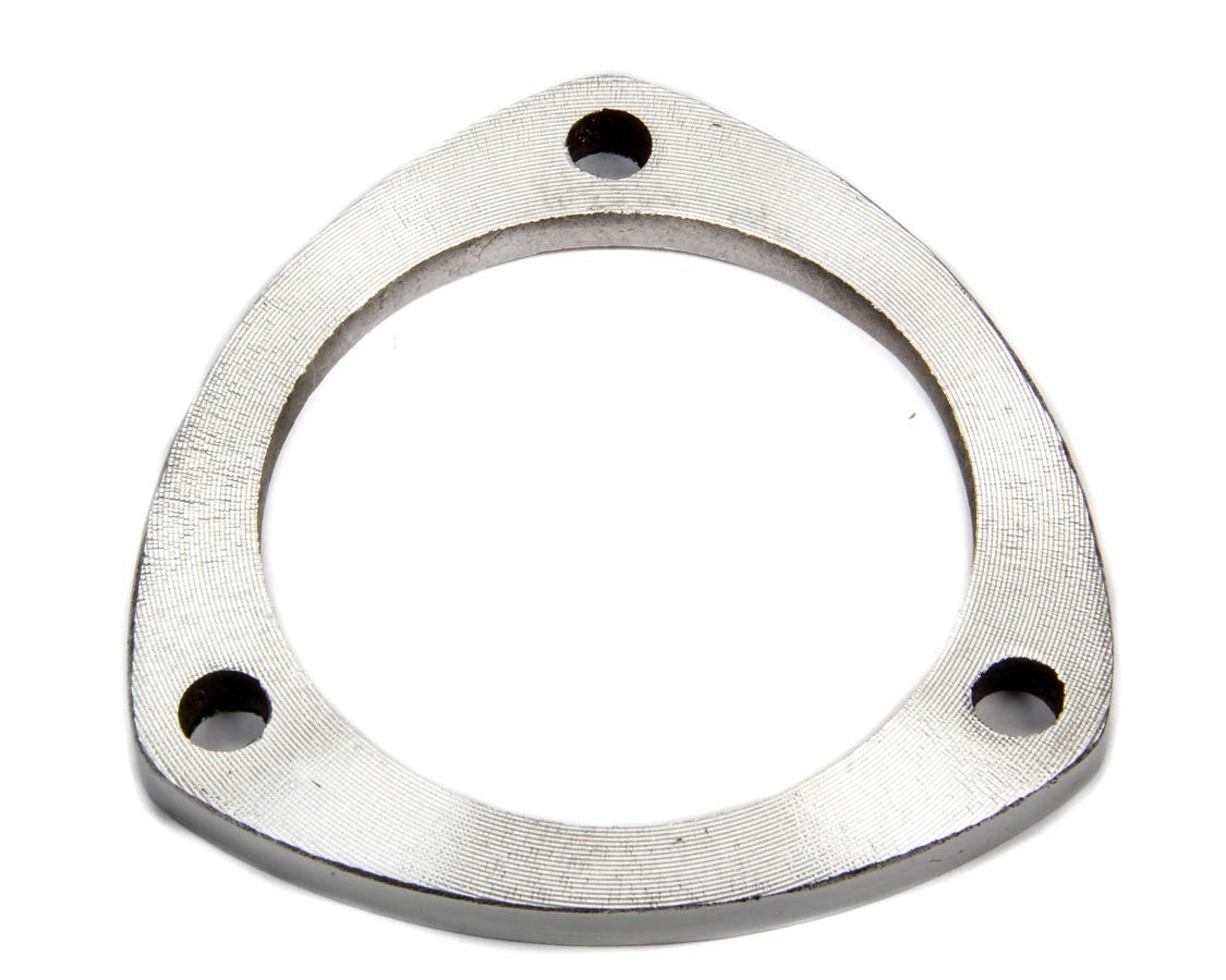 Pypes Performance Exhaust Collector Flange - 3-Bolt - 3.5 in ID - 0.375 in Thick - Stainless - Natural - Each