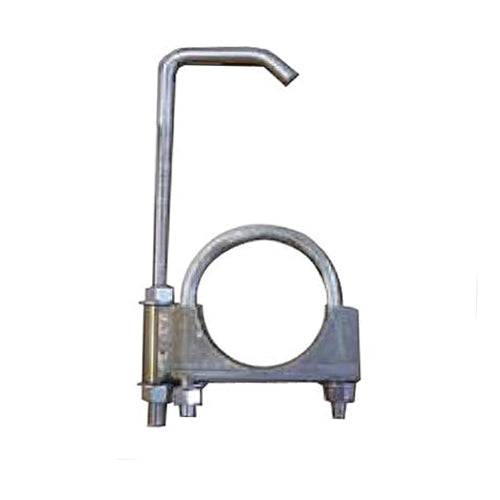 Pypes Performance Exhaust Exhaust Hanger - Clamp-On - Adjustable - 2.5 in Diameter Pipe - Stainless - Natural -
