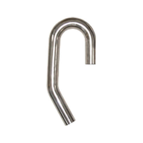Pypes Performance Exhaust Exhaust Bend - U/J - 180 / 30 Degree - Mandrel - 3 in Diameter - 16 Gauge - Stainless - Each