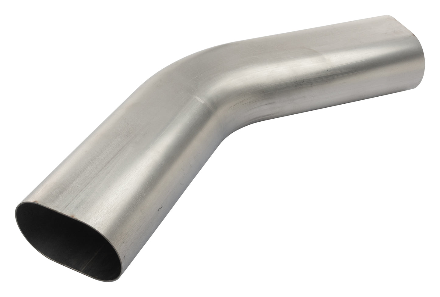 Pypes Performance Exhaust Exhaust Bend - 45 Degree - Oval - Horizontal - Mandrel - 3-1/2 in W x 2-1/4 in H - 16 Gauge
