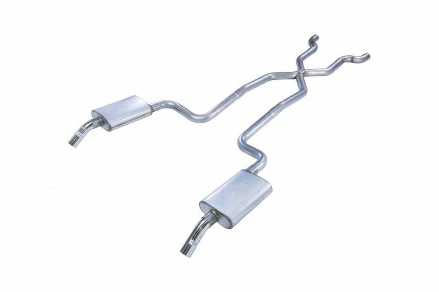 Pypes Performance Exhaust Exhaust System - Street Pro X-Pipe System - Header-Back - Dual Rear Exit - 2.5 in Diameter -