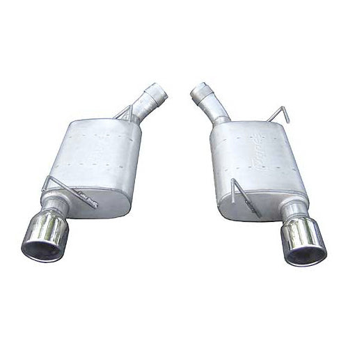 Pypes Performance Exhaust Exhaust System - Violator - Axle-Back - 2.5 in Diameter - 4 in Polished Tips - Stainless -