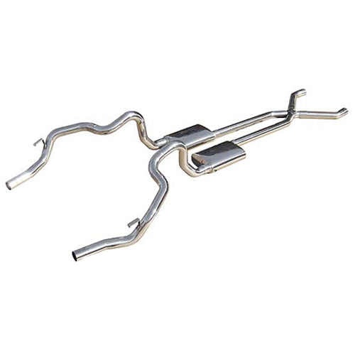 Pypes Performance Exhaust Exhaust System - Street Pro X-Pipe System - Header-Back - 2.5 in Diameter - 2.5 in Tips -