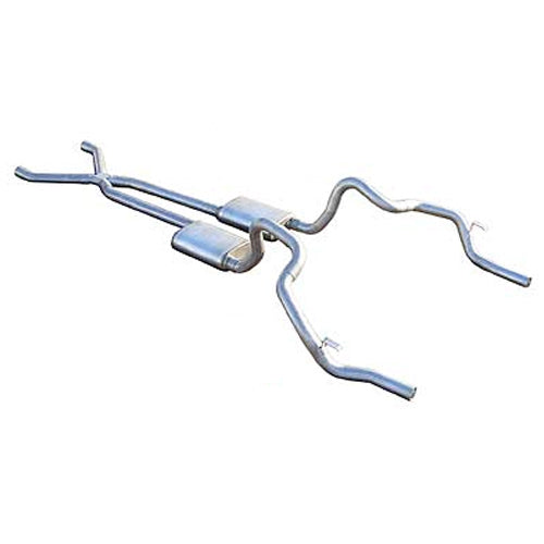 Pypes Performance Exhaust Exhaust System - Street Pro X-Pipe System - Header-Back - 3 in Diameter - 3 in Tips -