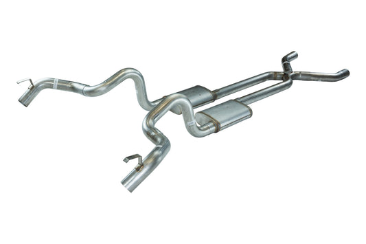 Pypes Performance Exhaust Exhaust System - Violator Series - Header-Back - X-Pipe - 3 in Diameter - Dual Rear Exit -