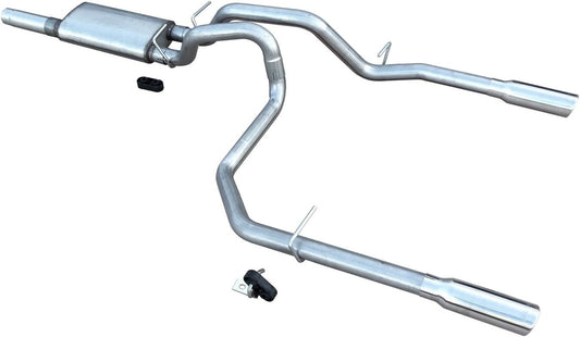 Pypes Performance Exhaust Exhaust System - Violator - Cat-Back - 2.5 Intermediate Pipes - 2.5 in Tailpipe - 3 in Tip -