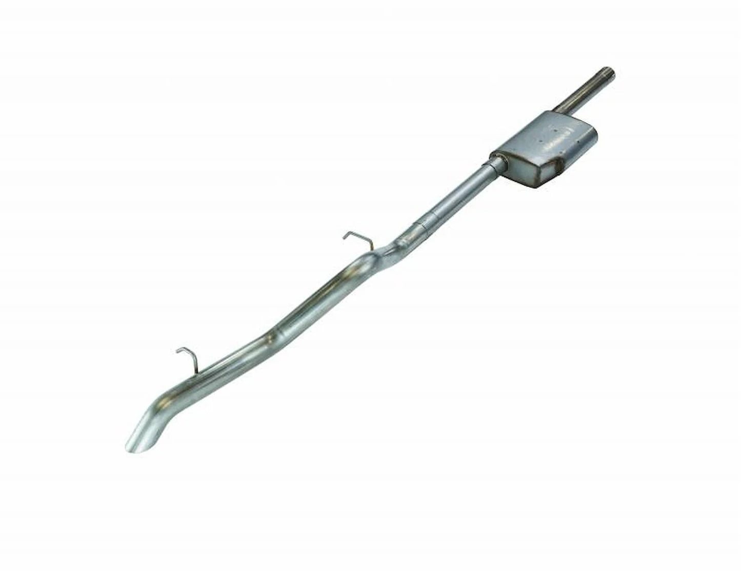 Pypes Performance Exhaust Exhaust System - Street Pro System - Cat-Back - 2.5 in Diameter - Stainless - Natural - Jeep