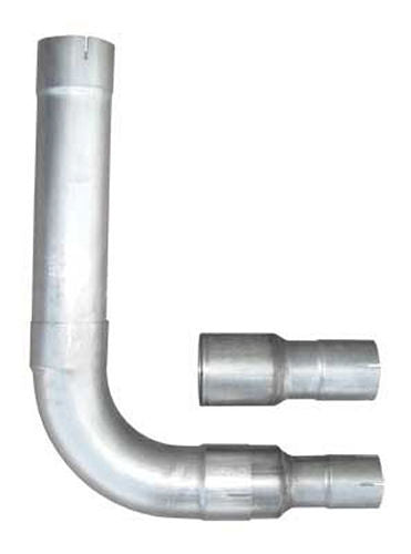 Pypes Performance Exhaust Exhaust Stack Adapter - Single Stacks - 5 in Diameter - Stainless - Universal - Kit