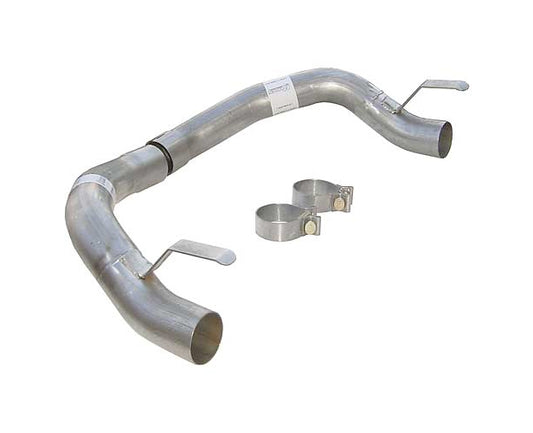 Pypes Performance Exhaust Exhaust Tip Adapters - 2.5 in Diameter - Stainless - Natural - Pypes Splitter Exhaust Tips -