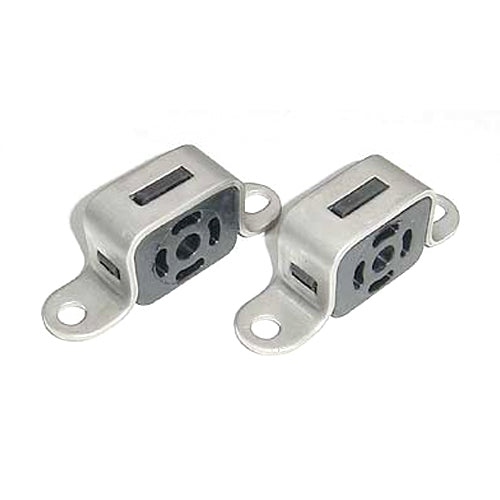 Pypes Performance Exhaust Exhaust Tailpipe Hanger - Bolt-On - Hardware Included - Stainless / Rubber - Natural - Ford