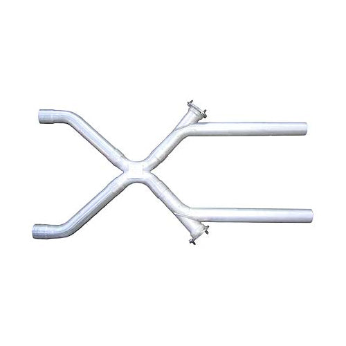 Pypes Performance Exhaust Exhaust X-Pipe - X-Change - 3 in Diameter - Cut-Out - Stainless - Natural - Universal - Each