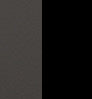 Premium Leatherette color swatch — Charcoal Gray with Black sides