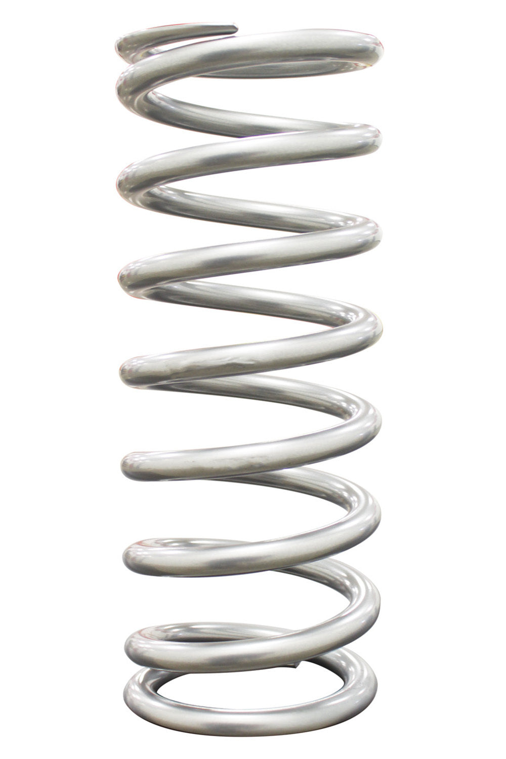Qa1 Coil Spring - High Travel - Coil-Over - 2.5 in ID - 10 in Length - 100 lb/in Spring Rate - Steel - Silver Powder