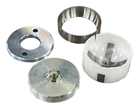 Qa1 Ball Joint Service Kit - Greasable - Adjustable - 1.438 in Ball - Steel - Natural - Kit