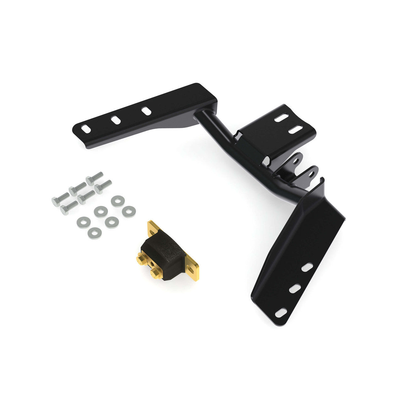 Qa1 Transmission Crossmember - Bolt-On - Torque Arm Crossmember - Steel - Black Powder Coat - 4L80E - GM F-Body