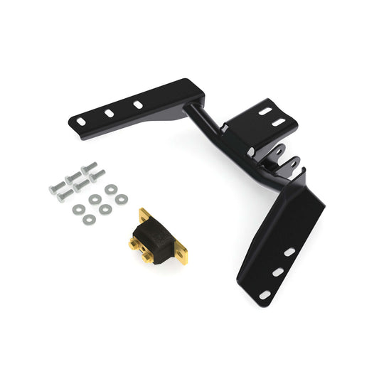 Qa1 Transmission Crossmember - Bolt-On - Torque Arm Crossmember - Steel - Black Powder Coat - 4L80E - GM F-Body