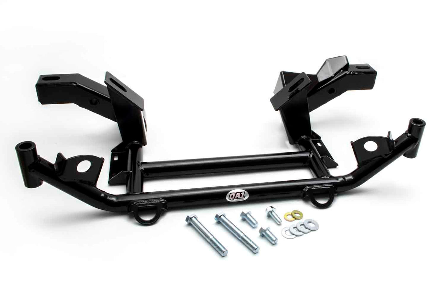 Qa1 K-Member - Tubular - Improved Header Clearance - Designed for Small Block Mounts - Steel - Black Powder Coat -